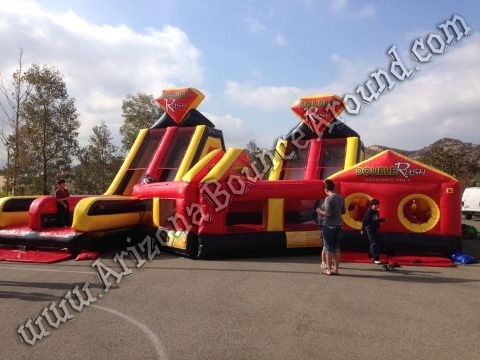 Double Rush Obstacle Course Rental Phoenix Arizona